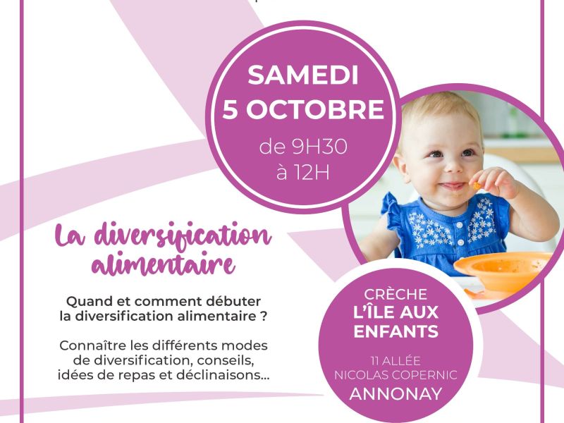 ATELIER ALIMENTATION - Jeunes enfants